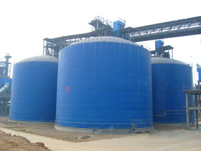 台山水泥钢板库改造