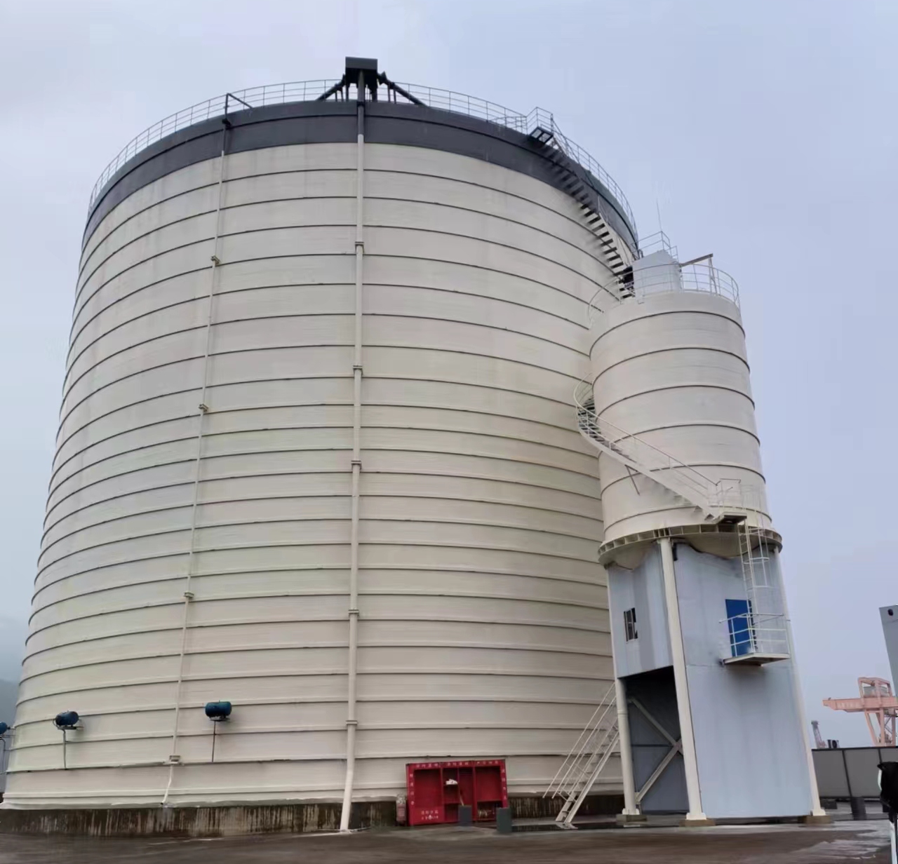 台山10万吨水泥钢板库