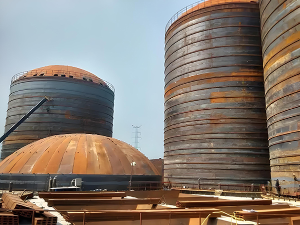 台山焦粉钢板仓